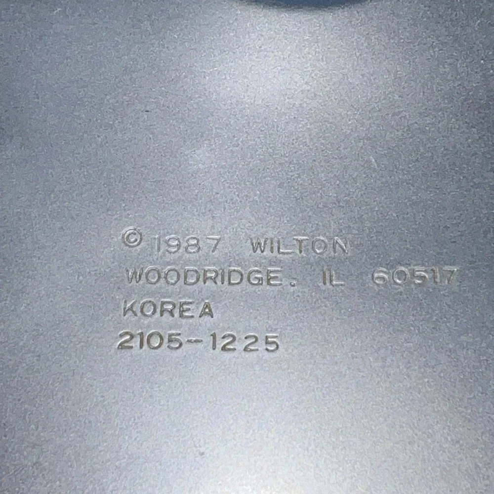 Vtg Wilton‎ 1987 Santa Claus Face Cake Pan Baking Mold Aluminum Korea 2105 1225